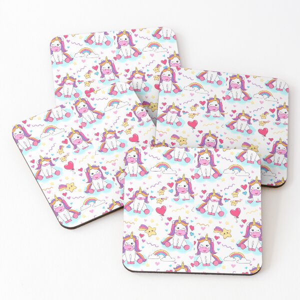 Item preview, Colorful Seamless S With Unicorns Kid cartoon Style designed and sold by Masonixem.