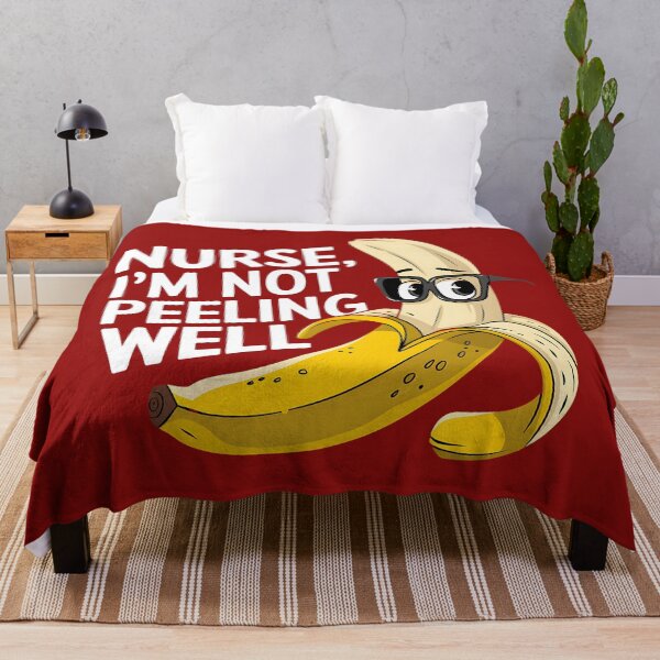 Item preview, Funny Nurse Banana Pun, Not Peeling Well designed and sold by Bliss Find And Design.