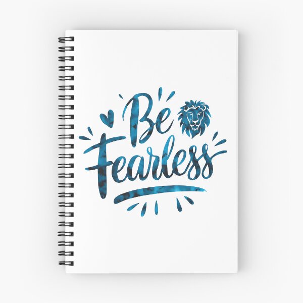 Item preview, Be Fearless - Cute Watercolor Motivational Quotes designed and sold by RiceArtShop.