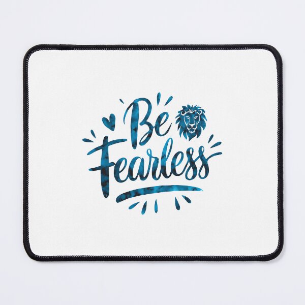 Item preview, Be Fearless - Cute Watercolor Motivational Quotes designed and sold by RiceArtShop.