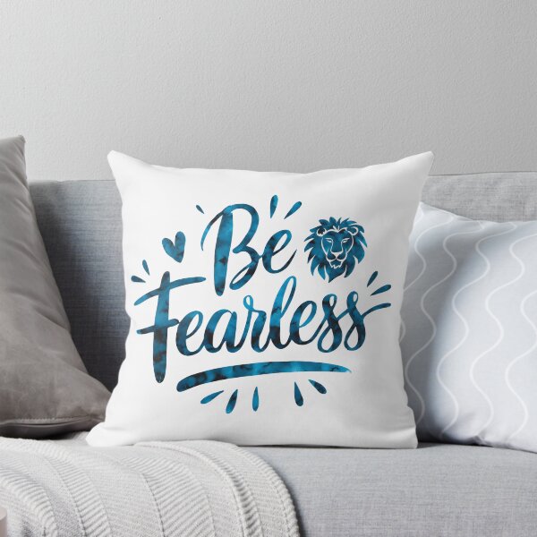 Item preview, Be Fearless - Cute Watercolor Motivational Quotes designed and sold by RiceArtShop.