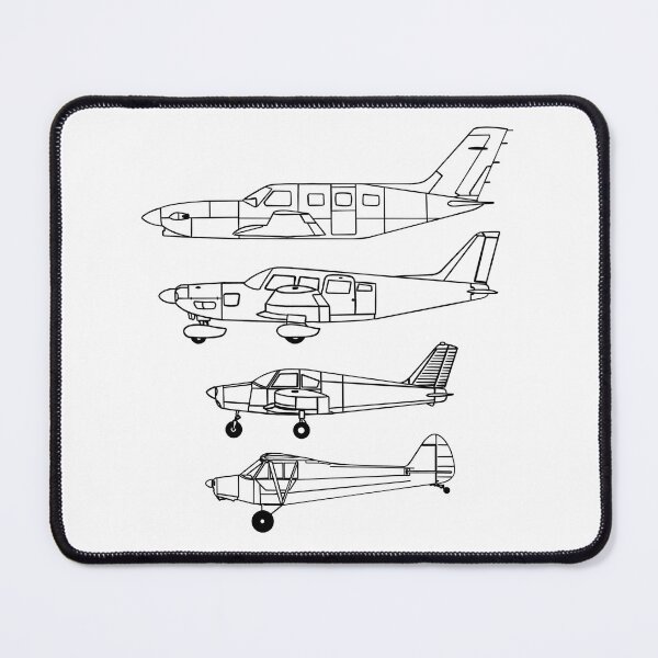 Item preview, Piper Cub, Cherokee 140, Cherokee 6, Piper Meridian designed and sold by RampRatGear.