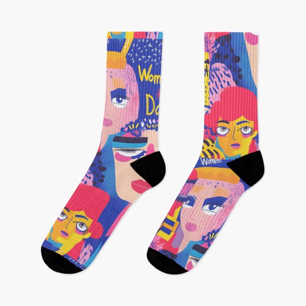 Item preview, March 8: Bold Faces of Empowerment - A Vibrant Celebration of Diversity for Women's Day Abstract Art designed and sold by OlfactoART Studio.