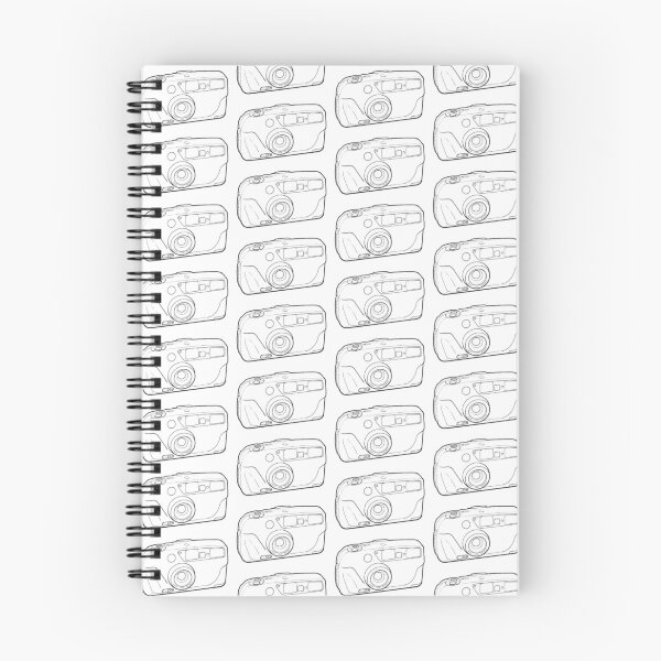 Item preview, 35mm Point and Shoot Film Camera Drawing 2 designed and sold by Film Camera Nerds.