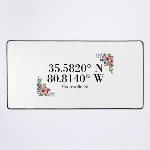 Item preview, Mooresville, NC Coordinates designed and sold by mynameisliana.