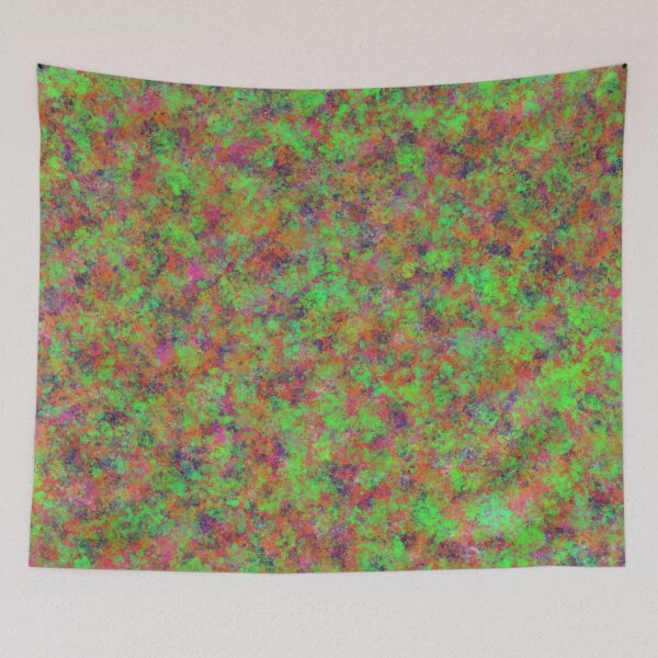 Item preview, Trippy Psychedelic Textured Abstract designed and sold by BleuAbstracts.