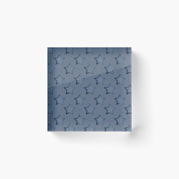 Item preview, Blue denim Stars designed and sold by fuzzyfox.