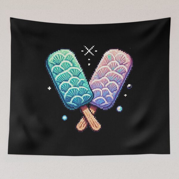 Item preview, Just Coral Mermaid Ice Cream Bars designed and sold by Fontible.