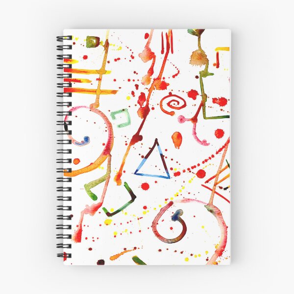 Item preview, Colorful abstract watercolor masterpiece  designed and sold by EmevoliProducts.