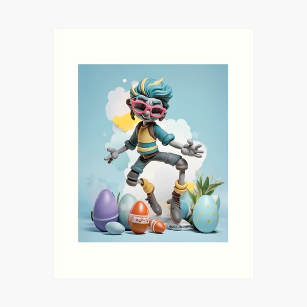 Springtime Leap Art Print