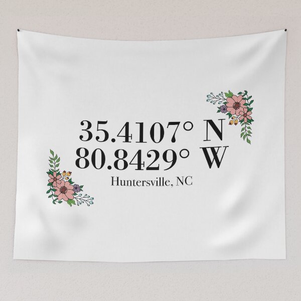 Item preview, Huntersville, NC Coordinates designed and sold by mynameisliana.