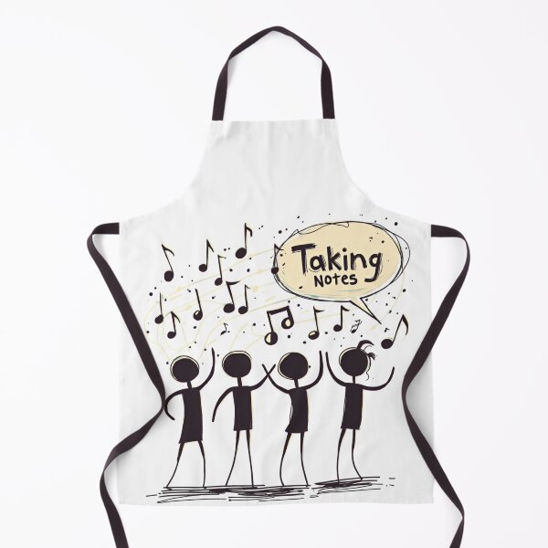 Item preview, Funny Music Art Taking Notes Funny Musical Notes symbol  designed and sold by ArtFromBeyond.