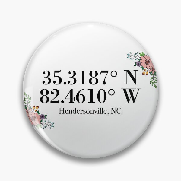 Item preview, Hendersonville, NC Coordinates designed and sold by mynameisliana.