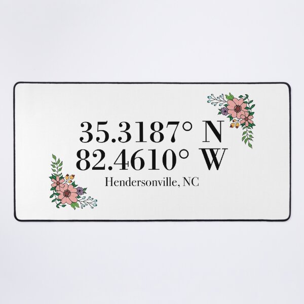 Item preview, Hendersonville, NC Coordinates designed and sold by mynameisliana.