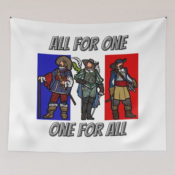 Item preview, All for One, One for All designed and sold by JLClassics.