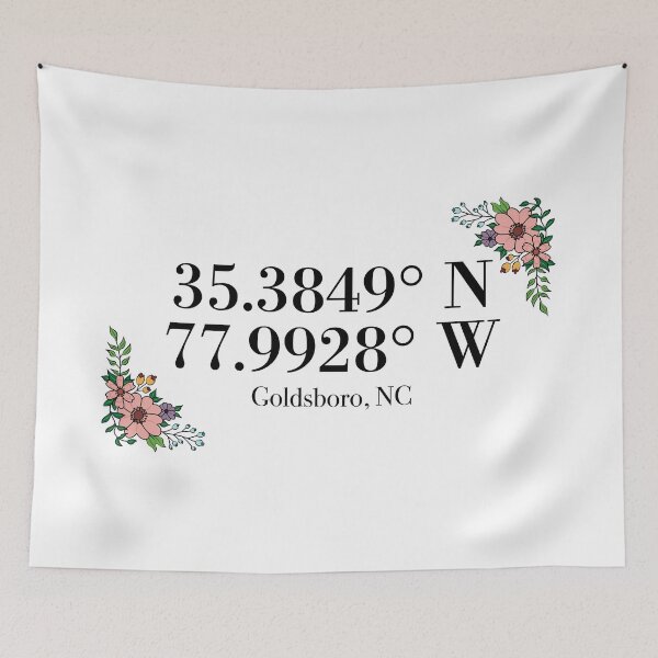 Item preview, Goldsboro, NC Coordinates designed and sold by mynameisliana.