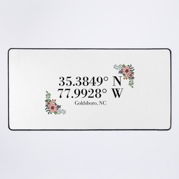 Item preview, Goldsboro, NC Coordinates designed and sold by mynameisliana.
