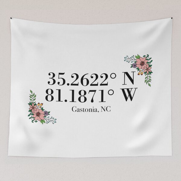 Item preview, Gastonia, NC Coordinates designed and sold by mynameisliana.