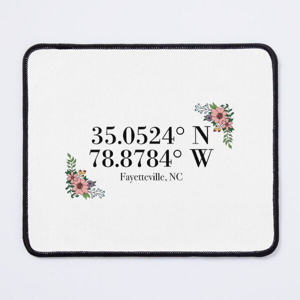 Item preview, Fayetteville, NC Coordinates designed and sold by mynameisliana.