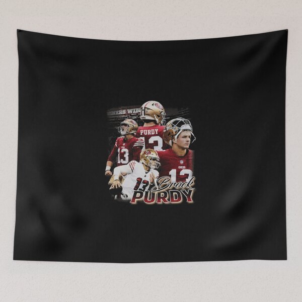 Item preview, Brock Purdy Vintage Collage designed and sold by ShopMagicMagem.
