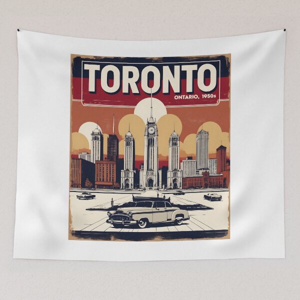 Item preview, Toronto Ontario Canada 1950s Vintage Travel Tourism designed and sold by TravelersGems.