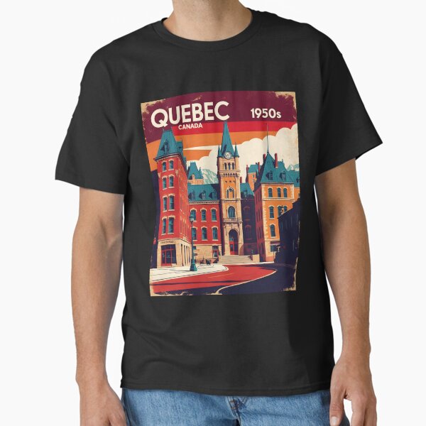 Aperçu de l'œuvre Québec Canada Années 1950 Vintage Voyage Tourisme créée et vendue par TravelersGems.