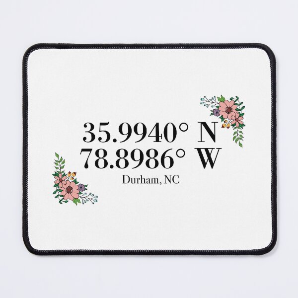 Item preview, Durham, NC Coordinates designed and sold by mynameisliana.