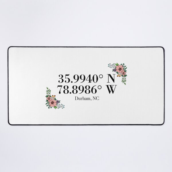 Item preview, Durham, NC Coordinates designed and sold by mynameisliana.