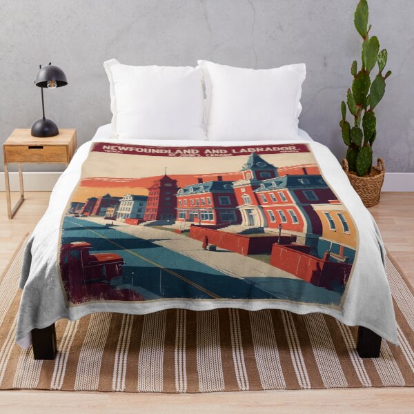 Item preview, Newfoundland and Labrador Canada 1950s Vintage Travel Tourism designed and sold by TravelersGems.