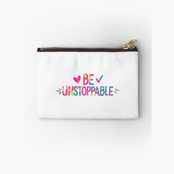 Item preview, Be Unstoppable - Cute Watercolor Motivational Quotes designed and sold by RiceArtShop.