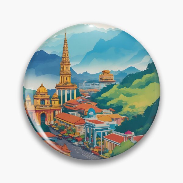 Item preview, Malang Indonesia Vintage Travel Tourism designed and sold by TravelersGems.