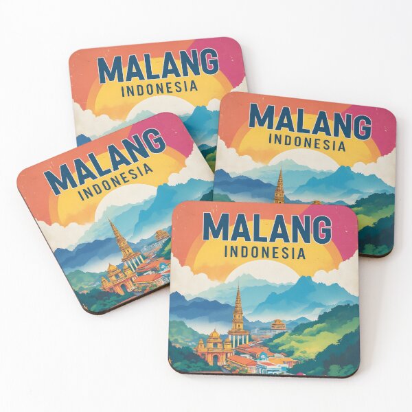 Item preview, Malang Indonesia Vintage Travel Tourism designed and sold by TravelersGems.