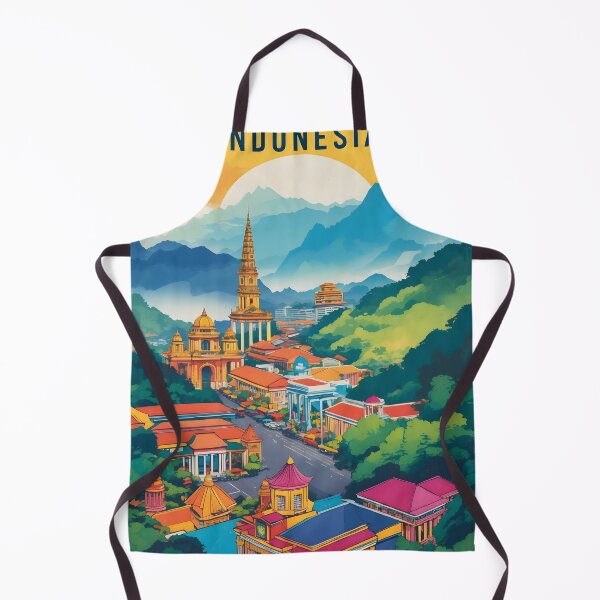 Item preview, Malang Indonesia Vintage Travel Tourism designed and sold by TravelersGems.