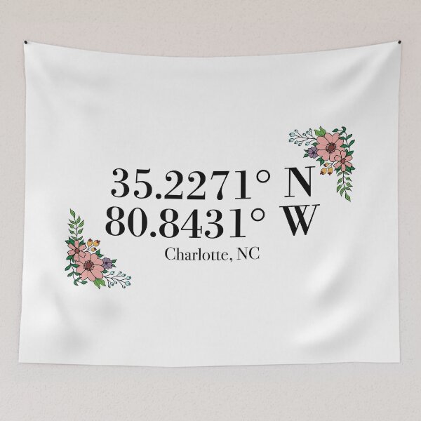 Item preview, Charlotte, NC Coordinates designed and sold by mynameisliana.