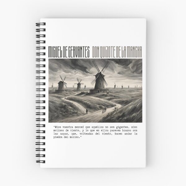 Item preview, Windmills in "Don Quixote" by Miguel de Cervantes. designed and sold by Filologica.