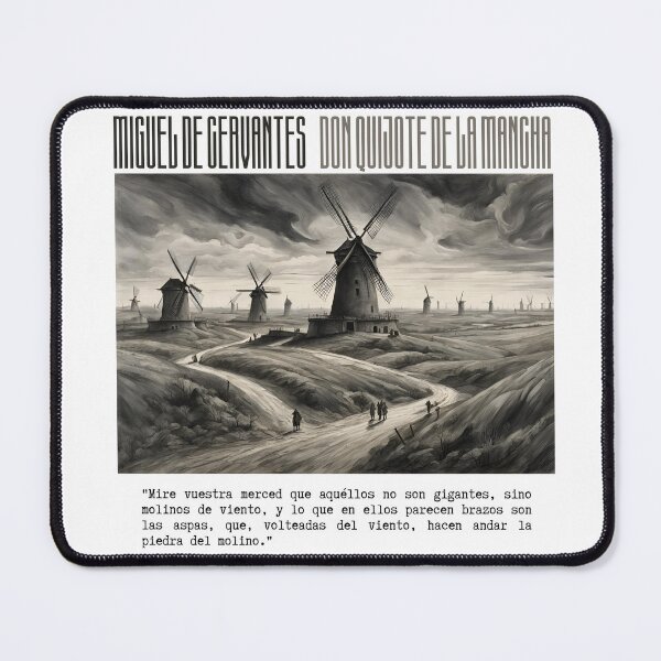 Item preview, Windmills in "Don Quixote" by Miguel de Cervantes. designed and sold by Filologica.