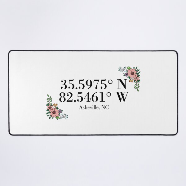 Item preview, Asheville, NC Coordinates designed and sold by mynameisliana.