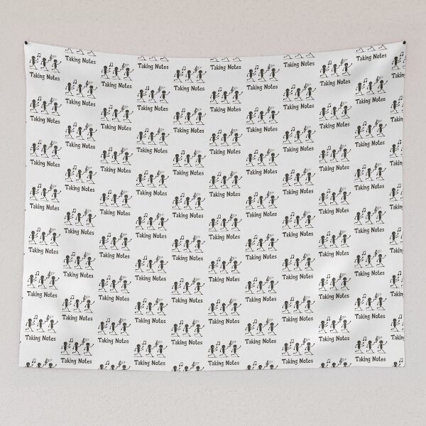 Item preview, Funny Music Art Taking Notes Funny Musical Notes symbol  designed and sold by ArtFromBeyond.