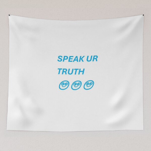 Item preview, SPEAK UR TRUTH and 3 smiles designed and sold by Artqween .