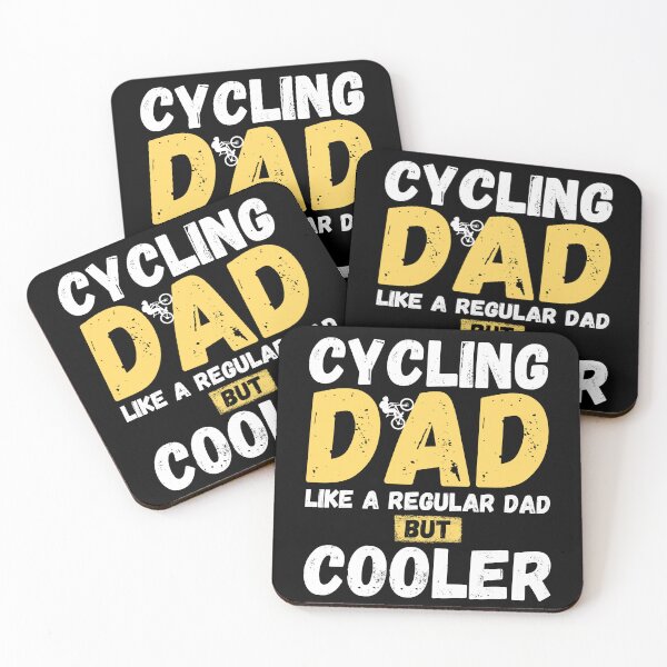 Item preview, Cycling dad like a regular dad but cooler designed and sold by Trekwise Apparel.