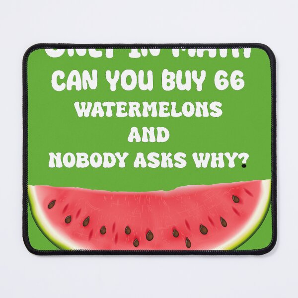 Item preview, Math and Watermelon designed and sold by Mach  5 Designs.