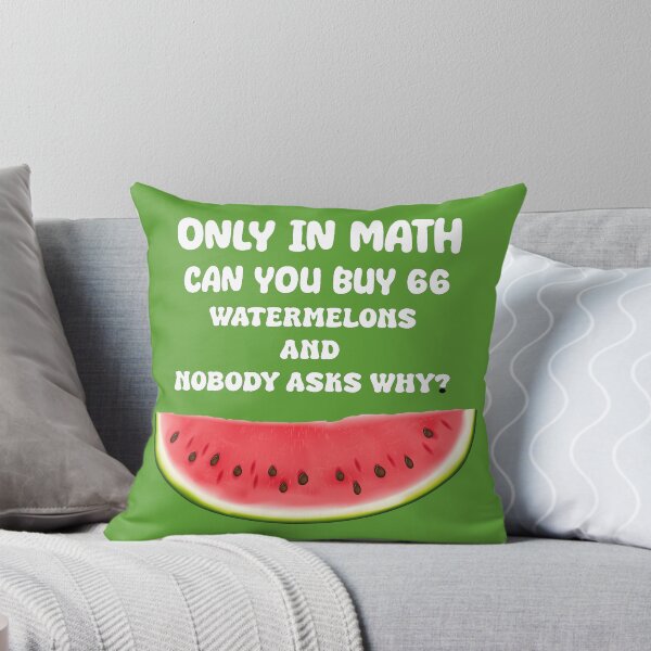 Item preview, Math and Watermelon designed and sold by Mach  5 Designs.