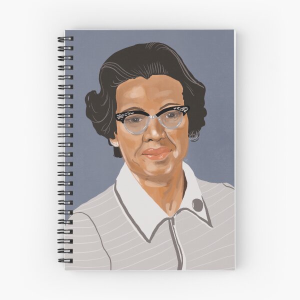 Item preview, Katherine Johnson — Mathematician for NASA — art print designed and sold by Emily Levenson.