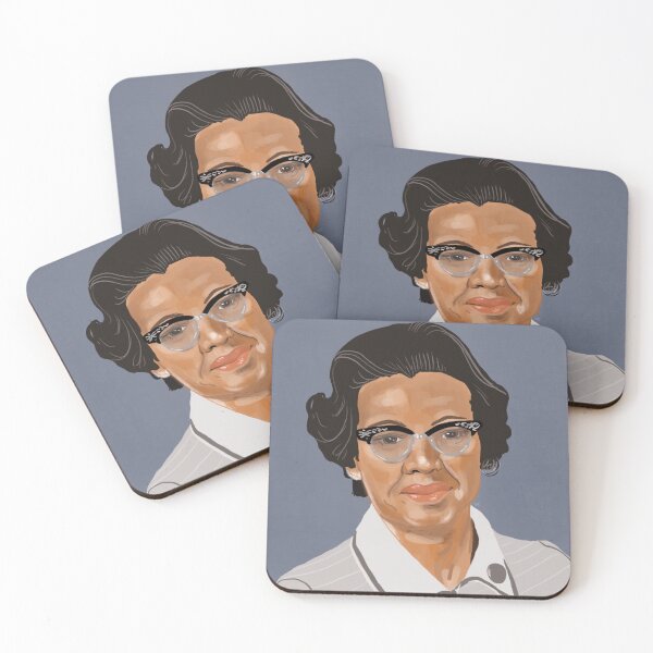 Item preview, Katherine Johnson — Mathematician for NASA — art print designed and sold by Emily Levenson.
