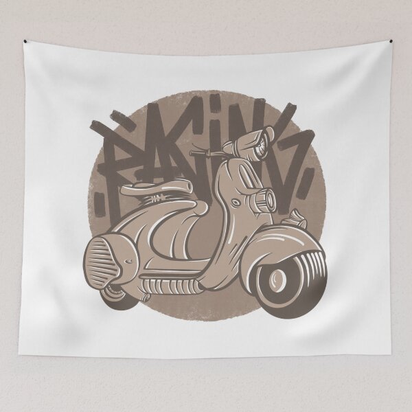 Item preview, racing team vespa designed and sold by rahasnasak.