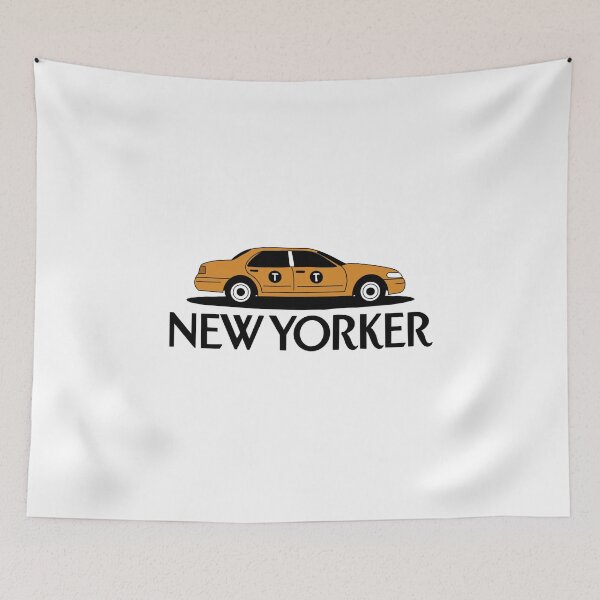 Item preview, NEW YORKER TAXI sticker designed and sold by Dospart.