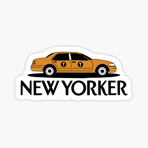 Artikel-Vorschau von NEW YORKER TAXI-Aufkleber, designt und verkauft von Dospart.