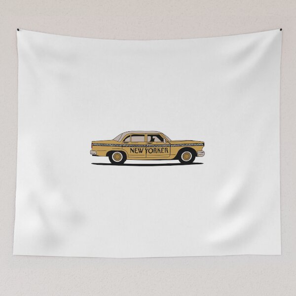 Item preview, NEW YORKER TAXI sticker designed and sold by Dospart.