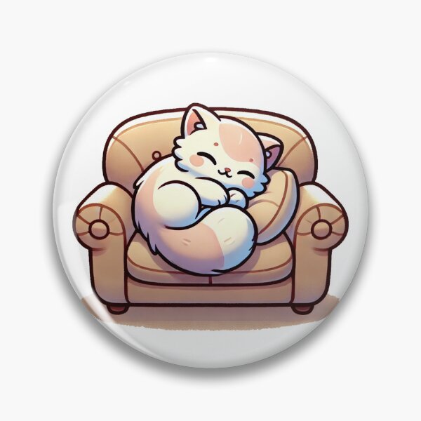Item preview, Cute cartoon kitten designed and sold by Stickermagician.