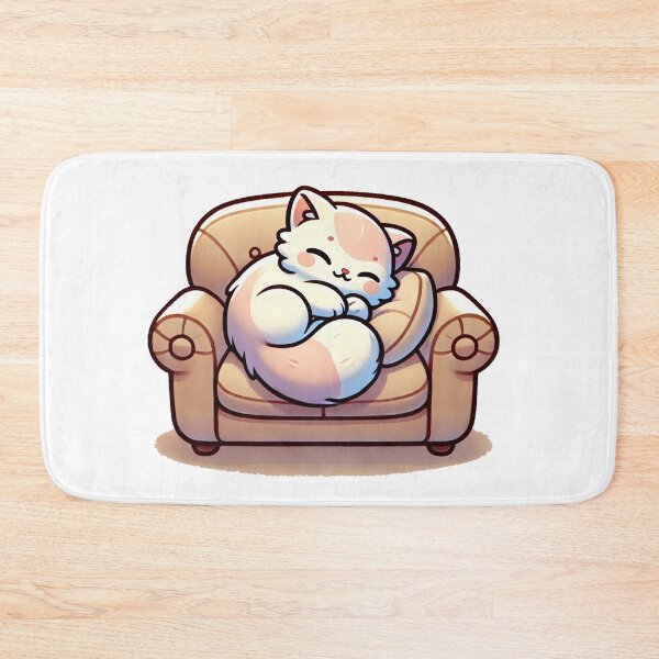 Item preview, Cute cartoon kitten designed and sold by Stickermagician.